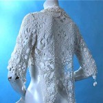edwardian irish crochet lace jacket