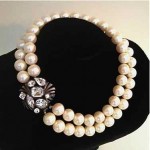 vintag givenchy pearl necklace