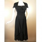 vintage 1940s gilbert adrian dress z