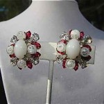 vintage 1959 christian dior earrings