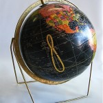 vintage 1960s cran world globe