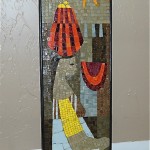 vintage 1960s large evelyn ackerman mosaic tile wall art