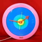 vintage 1960s peter max for ge clock