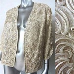 vintage 1960s ribbon jacket