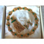 vintage 1967 christian dior jewelry set z