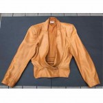 vintage 1980s alaia leather jacket
