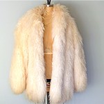 vintage 1980s monoglian lamb coat