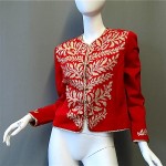 vintage 1980s st john beaded knit sweater jacket