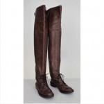 vintage 1990s chanel over the knee boots z
