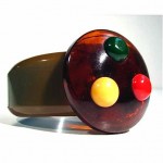 vintage bakelite clamper bracelet