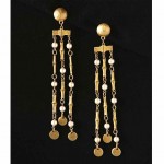 vintage givenchy dangle earrings