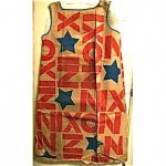 vintage nixon for president paper dress