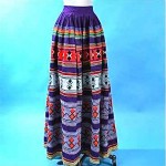 vintage seminole patchwork skirt