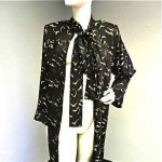 vintage ysl robe jacket