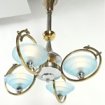 vintage 1920s french art deco ceiling lamp chandelier