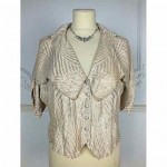 vintage 1930s jeanne paquin lame jacket