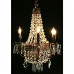 vintage 1940s french regency style chandelier z