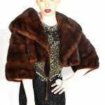 vintage 1960s mink stole