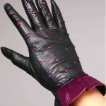 vintage 1970s deadstock leather gloves