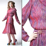 vintage 1970s missoni knit sweater set z