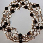 vintage 1984 chanel crystal sautoir necklace