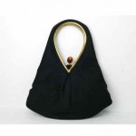 vintage bobbie jerome wool and bakelite handbag