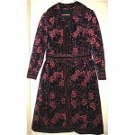 vintage joseph stein velvet coat