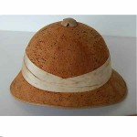 vintage lanvin cork pith helmet hat