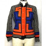 vintage lanvin linen blouse z