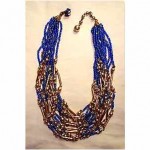 vintage miriam haskell 12-strand necklace