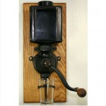vintage ncra wall mount coffee grinder z