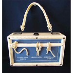 vintage rare 1950s garay nautical box purse