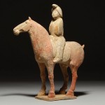 ancient chinese tang dynasty terracotta pottery sculpture