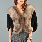 vintage 1950s broadtail fox fur persian lamb bolero