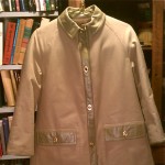 vintage 1960s bonnie cashin for sills leather trim canvas coat