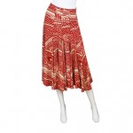 vintage 1970s biba print skirt