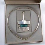 vintage 1970s david andersen sterling pendant necklace