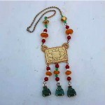 vintage alexis kirk oriental buddha necklace