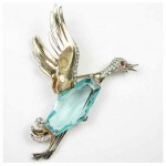 vintage alfred philippe for trifari sterling pin