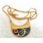 vintage de passille and sylvestre mermaid necklace