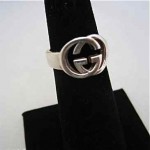 vintage gucci sterling ring