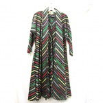 vintage maxan striped dress coat z