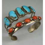 vintage pair navajo bracelets