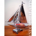 vintage 1930s cutter yacht chrome lamp z