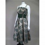 vintage 1950s lace cocktail dress