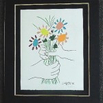 vintage 1950s signed picasso limited edition lithograph z