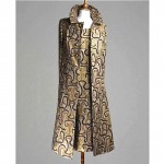 vintage 1960s abstract brocade dress suit z