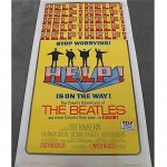 vintage 1965 beatles help movie poster z