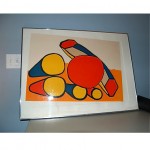 vintage 1970s alexander calder limited edition signed lithograph z