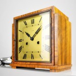 vintage art deco kienzle mantel clock